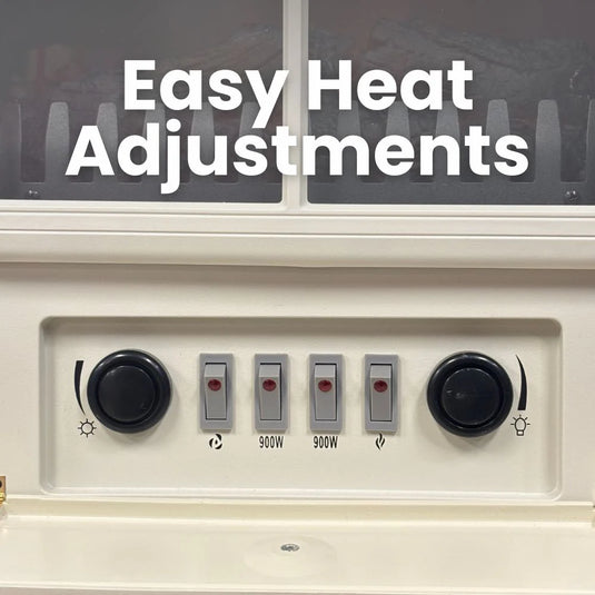 De Vielle Classic Electric Stove Cream | 1800W | DEF766326