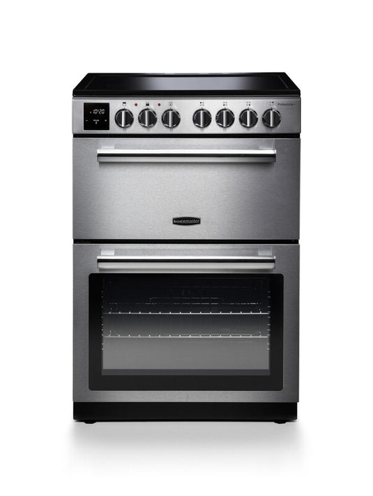 Rangemaster Professional+ 60cm | Induction | Stainless Steel & Chrome | 128200 | PROPL60EISS/C