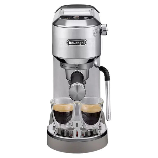 DeLonghi Dedica Duo Espresso Coffee Machine | Silver | EC890.M