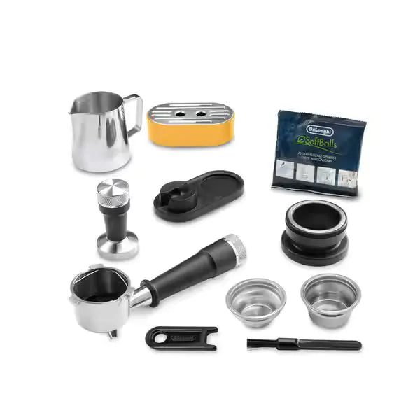 Załaduj obraz do przeglądarki galerii, DeLonghi La Specialista Arte Manual Bean To Cup Coffee Machine | Yellow | 1.3KW | EC9155.YE
