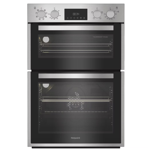 Hotpoint Built In Electric Multifunction Double Oven | Stainless Steel | DIH 82D IX