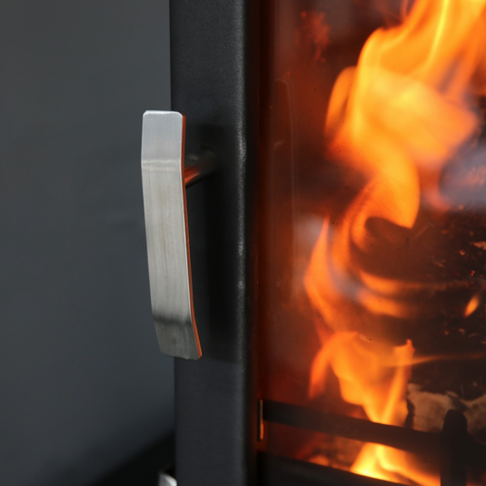 Mazona Glencara 8Kw Multi Fuel Stove | MZEDGCMF8