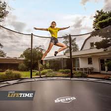 Berg Favorit Regular Trampoline | 380CM/ 12FT | Safety Net Comfort | Black | 35.12.95.02