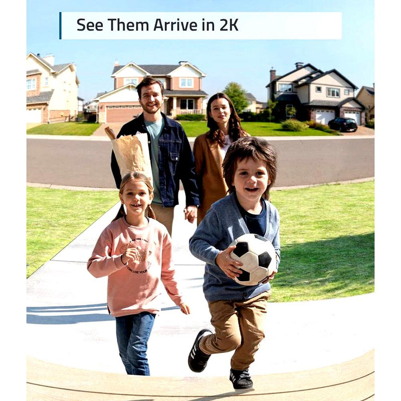 Load image into Gallery viewer, Eufy Video Doorbell 2K (Battery-Powered) with HomeBase 2 | E82101W4
