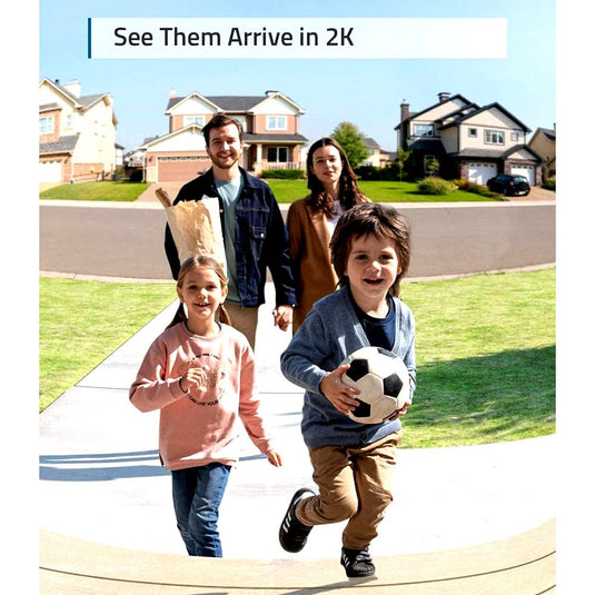 Eufy Video Doorbell 2K (Battery-Powered) with HomeBase 2 | E82101W4