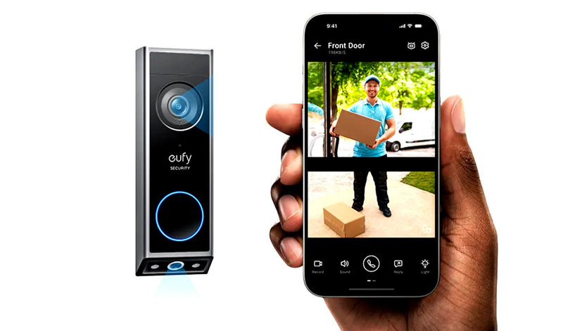 Load image into Gallery viewer, Eufy Video Doorbell E340 with Chime | Dual Cameras | E8214311
