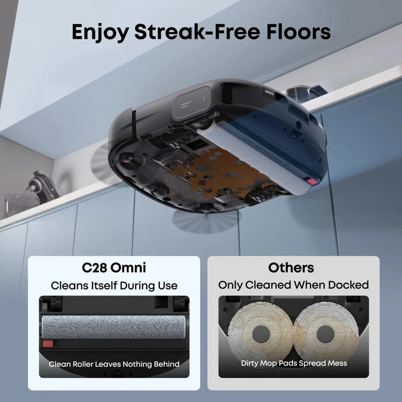 Load image into Gallery viewer, Eufy Omni C28A Robot Vacuum Cleaner with Accessory Kit | 15000Pa | T211AV10
