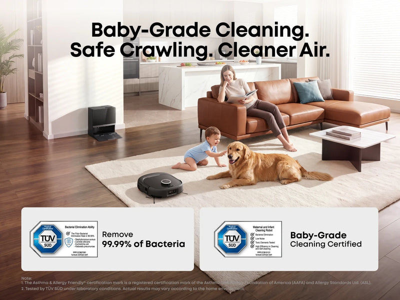 Załaduj obraz do przeglądarki galerii, Eufy Omni E35 Robot Vacuum Cleaner with Mop | T210MV11
