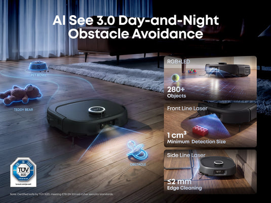 Eufy Omni E35 Robot Vacuum Cleaner with Mop | T210MV11