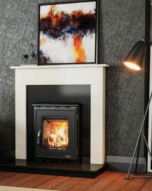 bertoneri fermoy fireplace surround in ivory pearl, 40