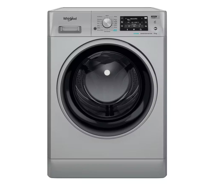 Whirlpool FreshCare+ Washing Machine | 9kg | 1400 Spin | Gunmetal | FFD 9489 SBSV UK