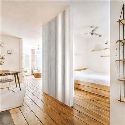 fibrotech basic acoustic panel in white on display