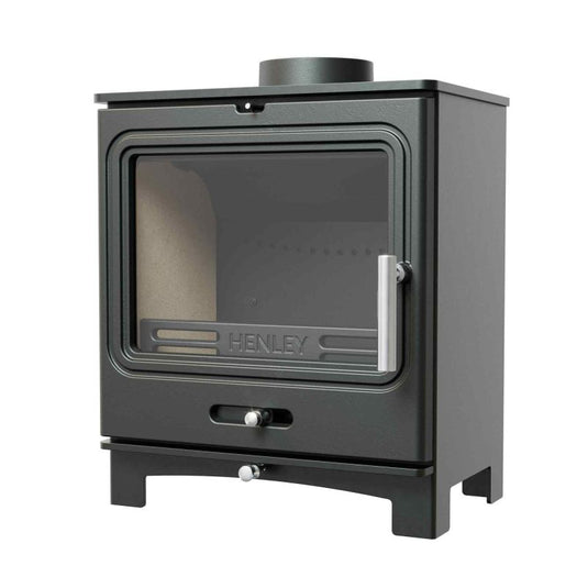 Henley Clearwood 5kW Eco | Multi Fuel | Matt Black | ST445