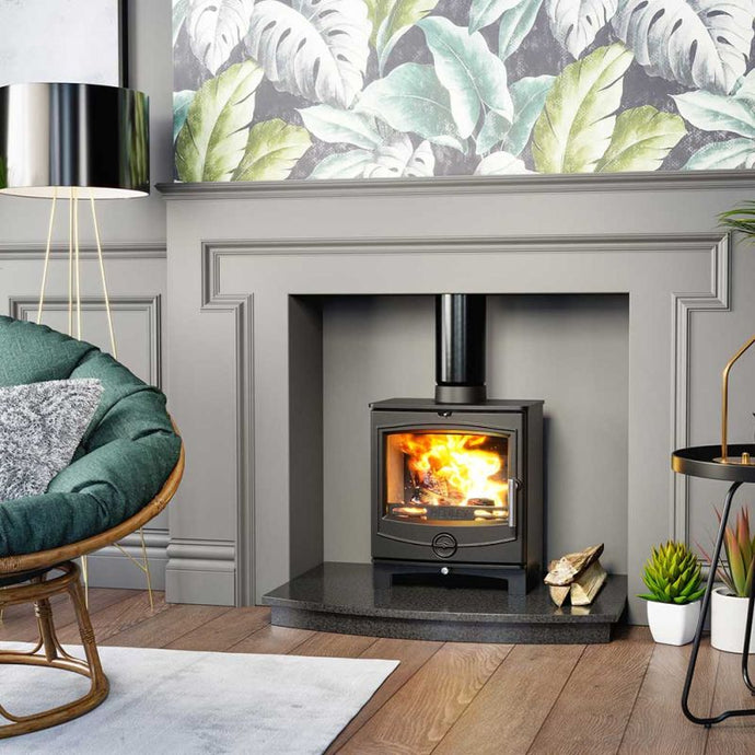 Henley Thames 5kW Eco | Multi Fuel | Matt Black | ST444