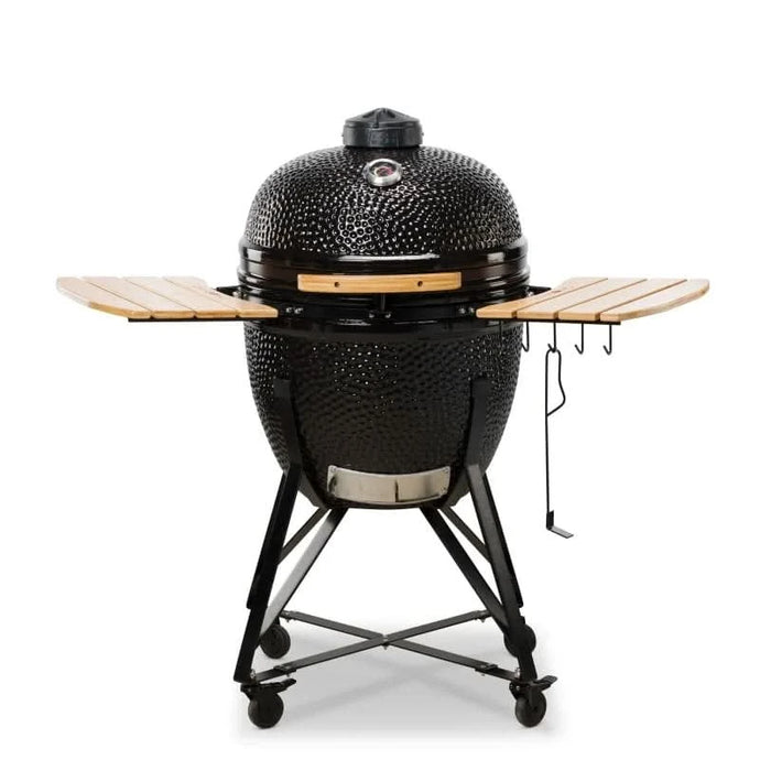 kamado bono media bbq in black
