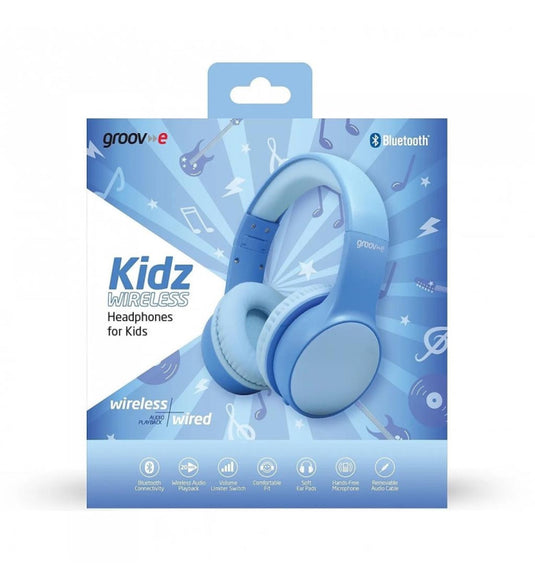 GROOV-E BT KIDS HEADPHONES BLUE | 299596