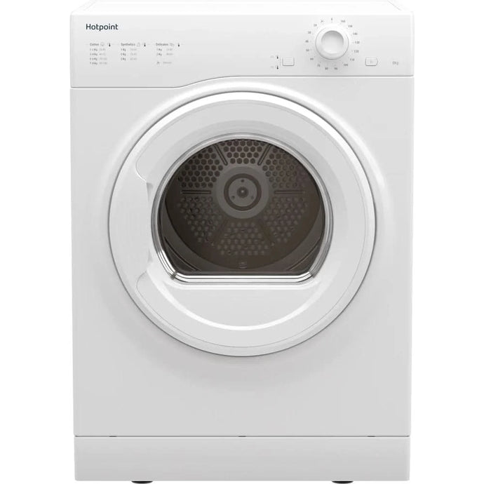 white vented dryer