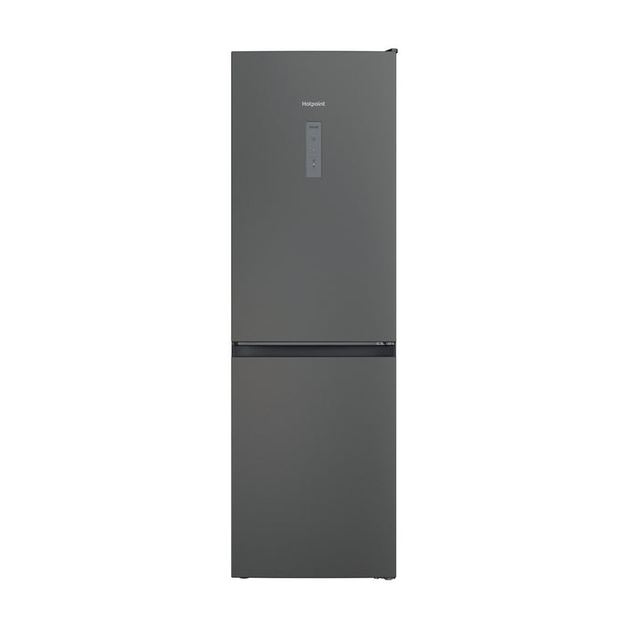 Hotpoint Fridge Freezer | 191.2x60cm | No Frost | Silver/Black | H5X82OSK