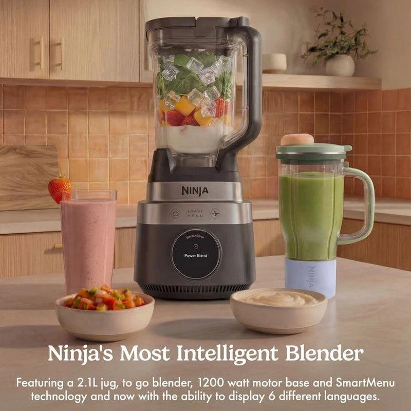 Załaduj obraz do przeglądarki galerii, Ninja CrushBOSS 2-in-1 Blender Duo with BlendBOSS Tumbler | Onyx | LB301UKBK
