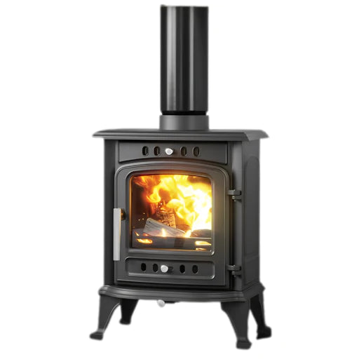 Henley Dunloe 5kW Eco | Multi Fuel | Matt Black | ST454