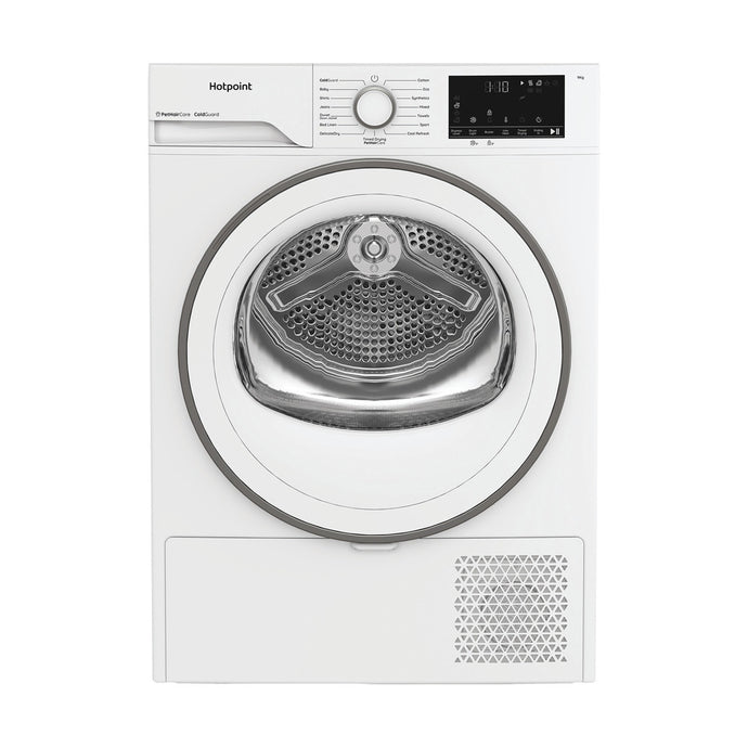 Hotpoint heat pump tumble dryer: freestanding, 9,0kg | HHD D90 WW IRE