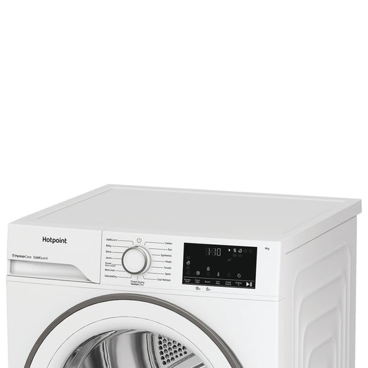 Hotpoint heat pump tumble dryer: freestanding, 9,0kg | HHD D90 WW IRE