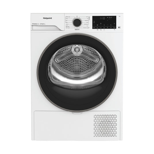 Hotpoint heat pump tumble dryer: freestanding, 9,0kg | HHD W90 WW IRE