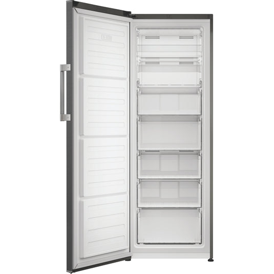 Hotpoint 60Cm Freezer, 256L Frost Free, Freezer Protect, Fast Freeze | Inox | HPMFF 1292 XBR4UK