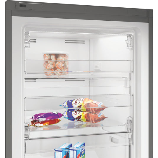 Hotpoint 60Cm Freezer, 256L Frost Free, Freezer Protect, Fast Freeze | Inox | HPMFF 1292 XBR4UK