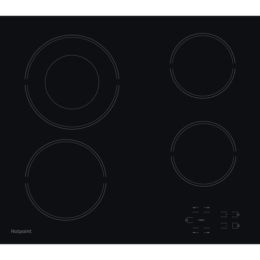 Hotpoint Ceramic Hob | Black | 60CM | HR 612 CH