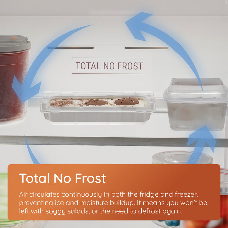 Load image into Gallery viewer, Hotpoint Total No Frost 70/30 Integrated Fridge Freezer | White | HTC18 T112 UK
