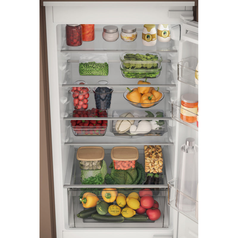 Load image into Gallery viewer, Hotpoint Built-in Low Frost Fridge Freezer | White | 177CMX55CM | HTC18D011A1
