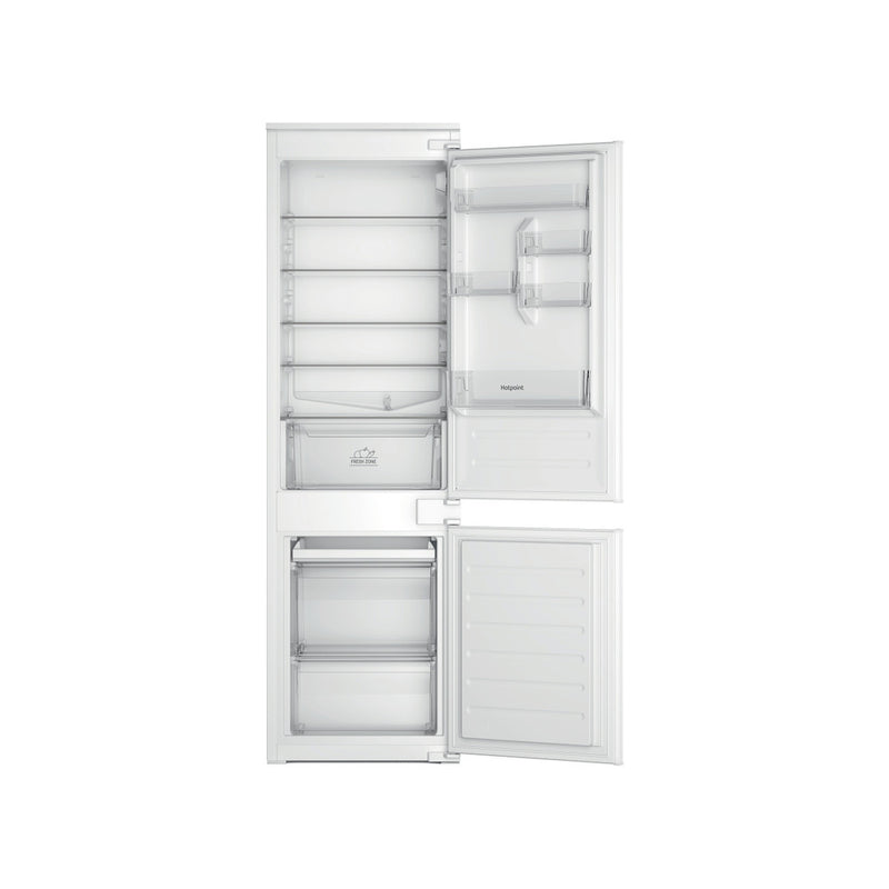 Load image into Gallery viewer, Hotpoint Built-in Low Frost Fridge Freezer | White | 177CMX55CM | HTC18D011A1
