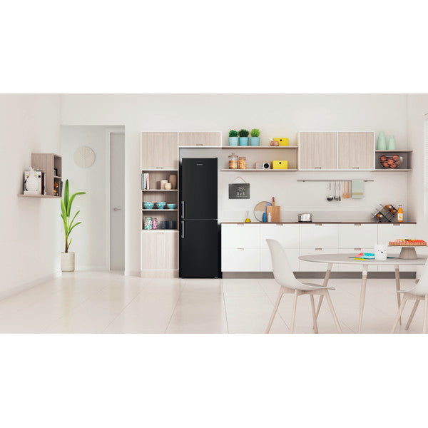Load image into Gallery viewer, Indesit Low Frost 50/50 Fridge Freezer | Black | IB55 732 B UK
