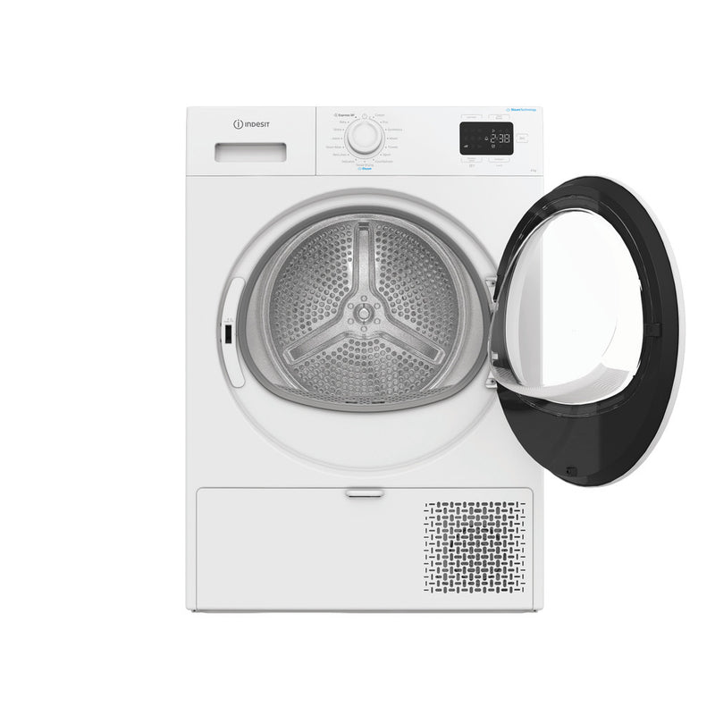Load image into Gallery viewer, Indesit Heat pump freestanding tumble dryer | 8kg | IDH E80W IRE
