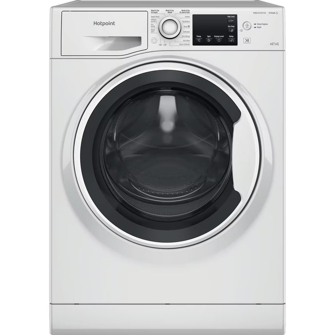 Hotpoint 8+6KG Washer Dryer | 1400RPM | White | NDB8635WUK