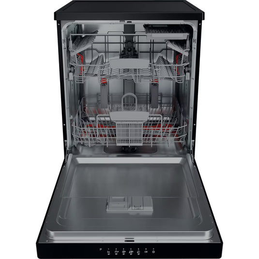 Hotpoint Freestanding Dishwasher | 14 Place Settings | Black | HFC3C26WCBUK