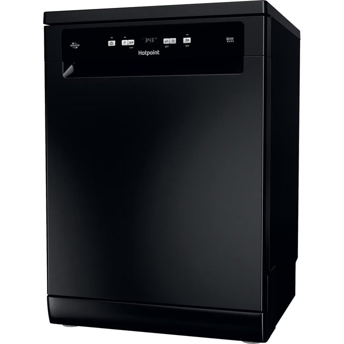 Hotpoint Freestanding Dishwasher | 14 Place Settings | Black | HFC3C26WCBUK
