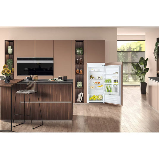 Hotpoint Low Frost Integrated Tall Larder Fridge | 209L | 54CM | HS12A1DUK2