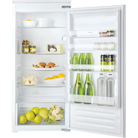 Hotpoint Low Frost Integrated Tall Larder Fridge | 209L | 54CM | HS12A1DUK2