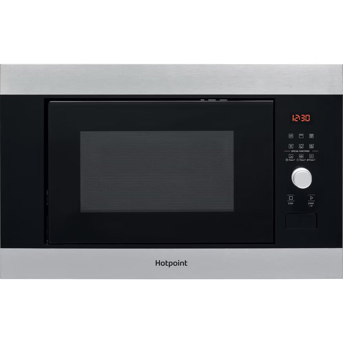Hotpoint Built-In Microwave with Grill | 25L | Stainless Steel | MF25GIXH
