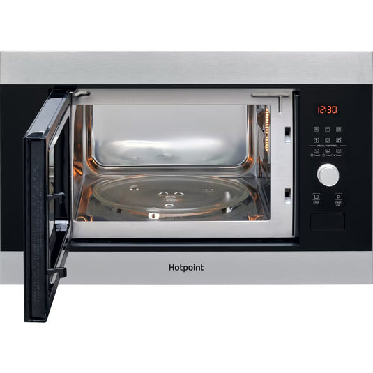 Hotpoint Built-In Microwave with Grill | 25L | Stainless Steel | MF25GIXH