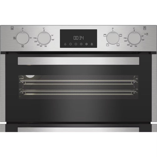 Hotpoint Built-Under Electric Double Oven | 48L + 38L | Stainless Steel | DUH10DIX