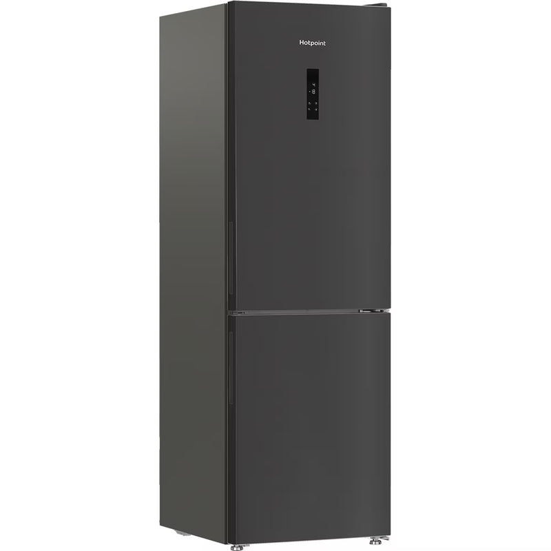 Load image into Gallery viewer, Hotpoint 60/40 Freestanding Fridge Freezer | 316L | Dual No Frost | Inverter Compressor | Touch Display | Black | HPK26363XBR5UK
