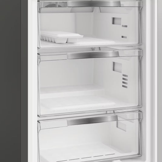 Hotpoint 60/40 Freestanding Fridge Freezer | 316L | Dual No Frost | Inverter Compressor | Touch Display | Black | HPK26363XBR5UK