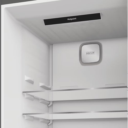 Hotpoint 60/40 Freestanding Fridge Freezer | 316L | Dual No Frost | Inverter Compressor | Touch Display | Black | HPK26363XBR5UK