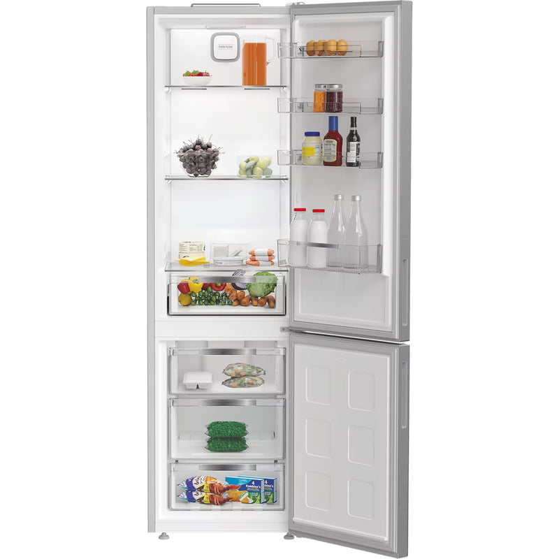 Load image into Gallery viewer, Hotpoint Dual No Frost 60/40 Fridge Freezer with Evenflow | Silver | 59.5cm | 355l | HPK26402XP4UK
