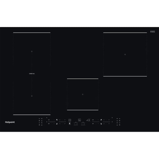 Hotpoint My Menu Induction Hob | Black | 9 Power Levels | Touch Control with Combi Duo And Boost Power | TB3977BBF