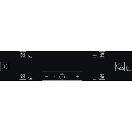 Hotpoint 60cm My Menu Induction Hob | Black | 9 Power Levels | Touch Control With Boost Power and Timer | TQ4160SBF