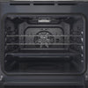 Indesit Single Fan Oven | Enamel Coating | Grill Plus Fan | 66l with 3 Dial with Timer | A | Stainless Steel | IO233XUK